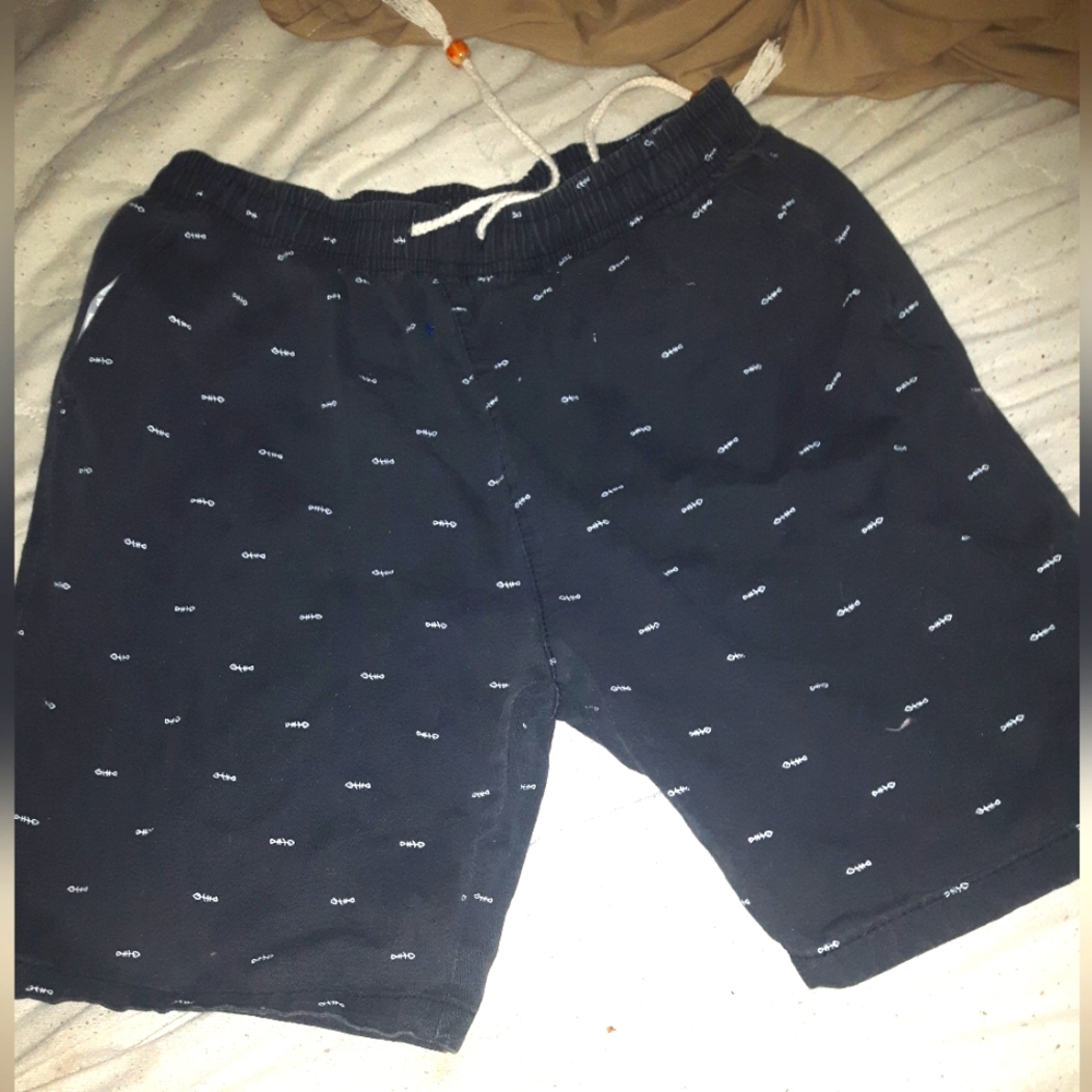 💌 5 for 15 - Mens XS Navy Blue Fishbone Shorts